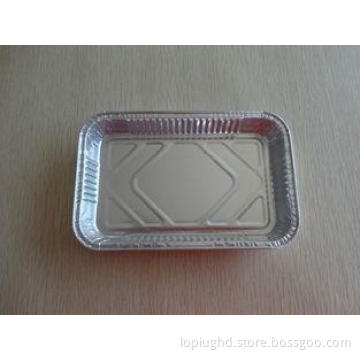 Disposable Aluminum Foil Takeaway Container Rectangle Cooki